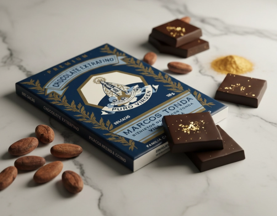 Chocolate negro artesanal premium
