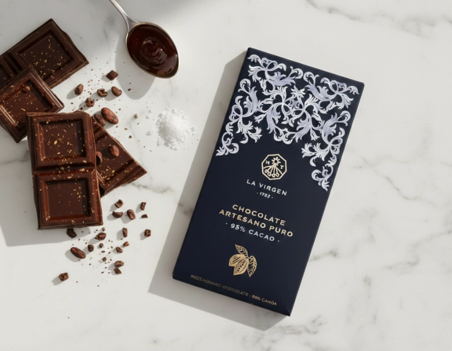 CHOCOLATES MARCOS TONDA I Artisan Dark Chocolate (95% Cocoa)
