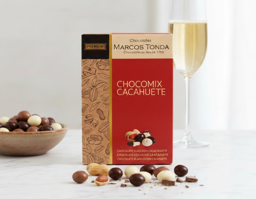 Marcos Tonda I Peanuts coated in chocolate
