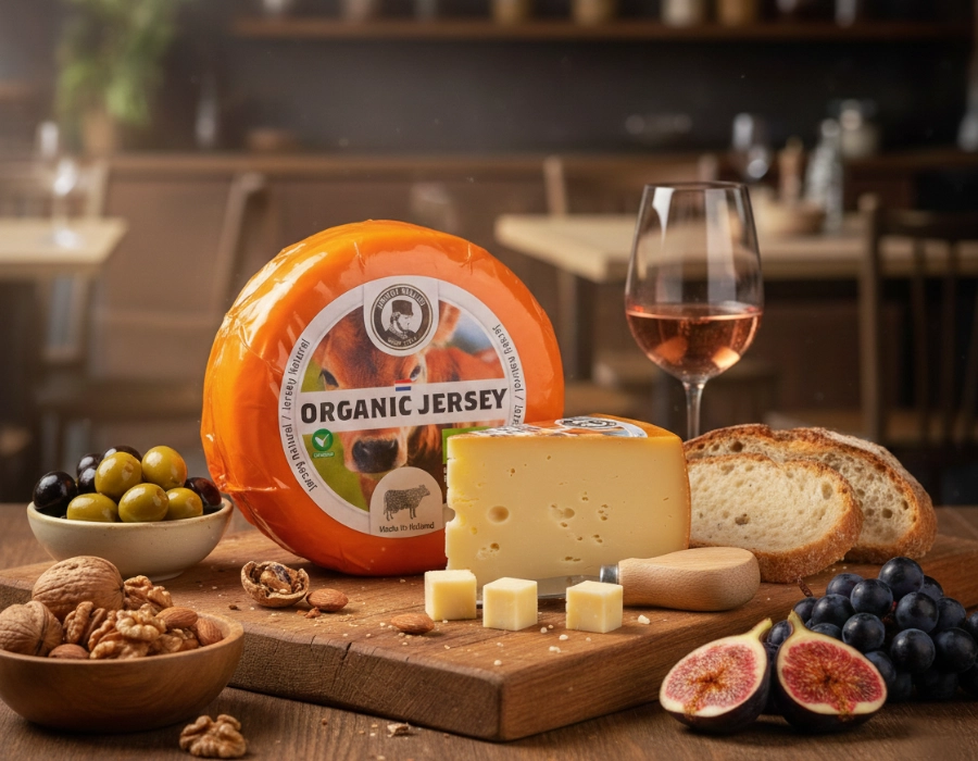 Biologische Koekaas Jersey 380 g