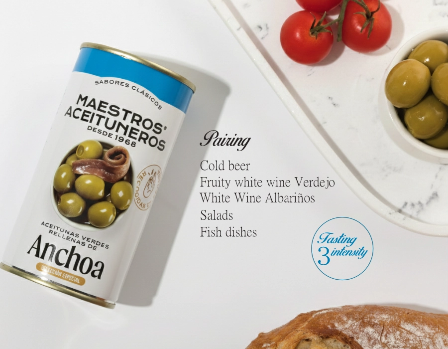 Aceitunas rellenas de anchoa