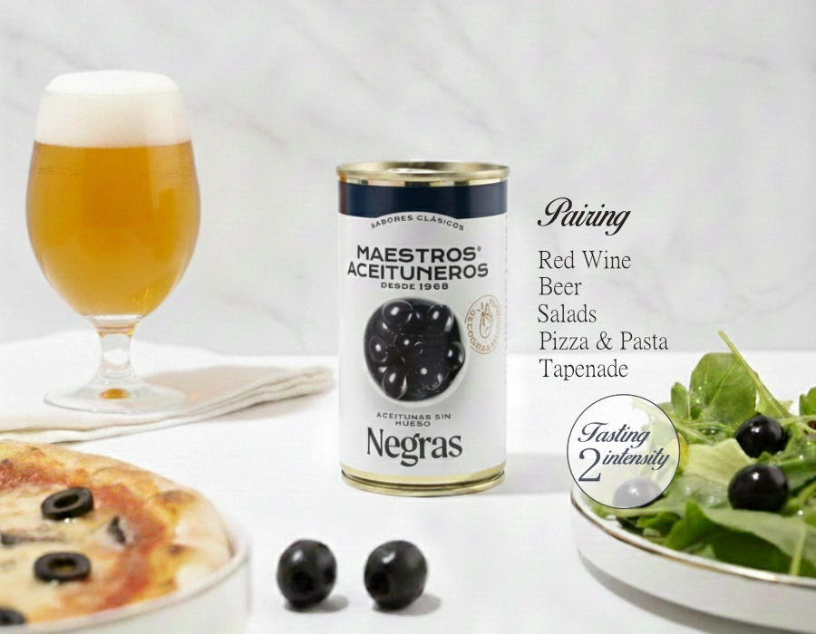 Pitted Black Olives