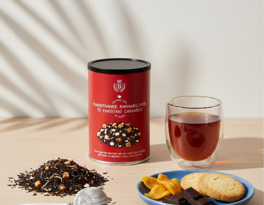 Té pakistaní de caramelo