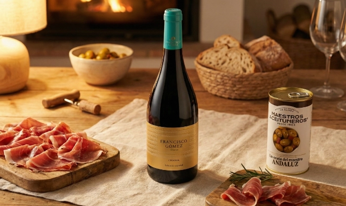 Vino tinto Serrata Crianza