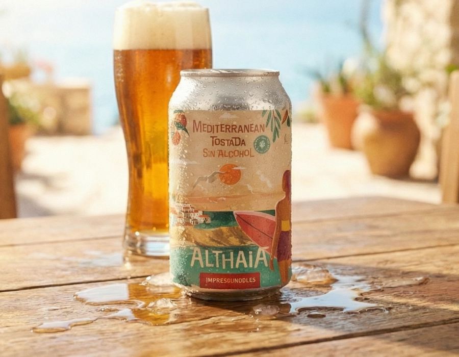 Cerveza tostada baja en alcohol
