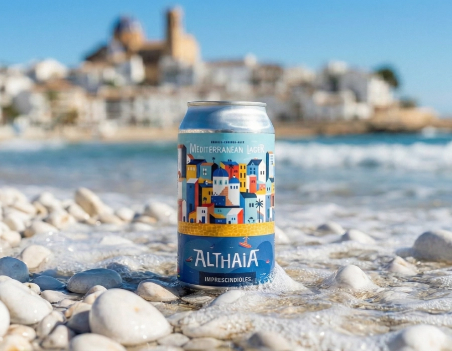 Mediterranean lager beer