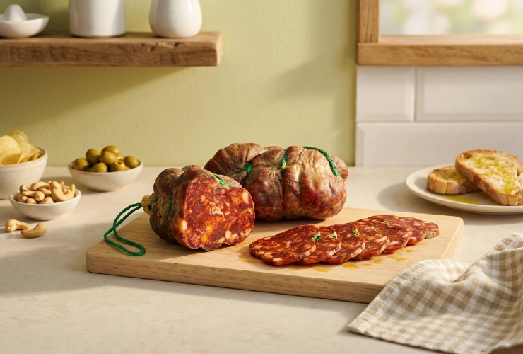 Ibérico Morcón de Chorizo - Embutido ibérico grueso