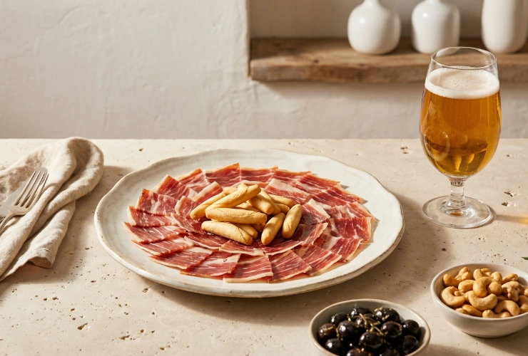 Jamón Ibérico de Bellota (50% o 75% raza ibérica) - Cortado a mano