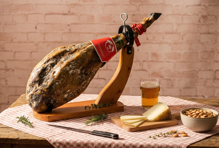 Ibérico ham - Jamón de Bellota (50% or 75% Ibérico breed) (8 - 8.5 kg)