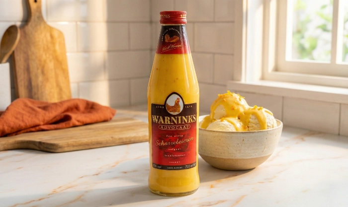 Free-range egg advocaat