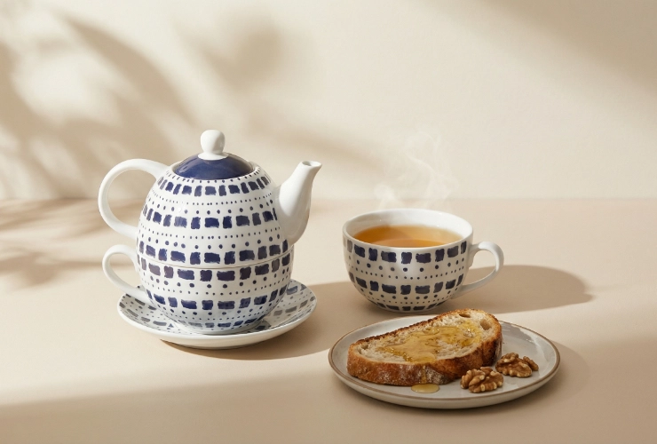Set Tea-for-one «Thalika» – Porcelana – 0,35 l